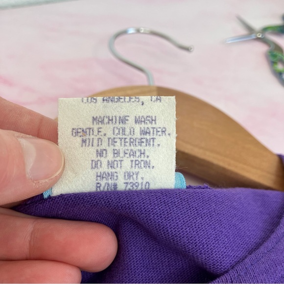 NWT Vintage Disney's The Little Mermaid dress purple 1990’s Y2K size 2T Rare - Picture 5 of 12